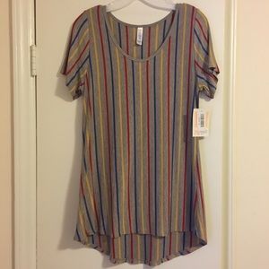 2/$7 NWT Lularoe Striped Classic T